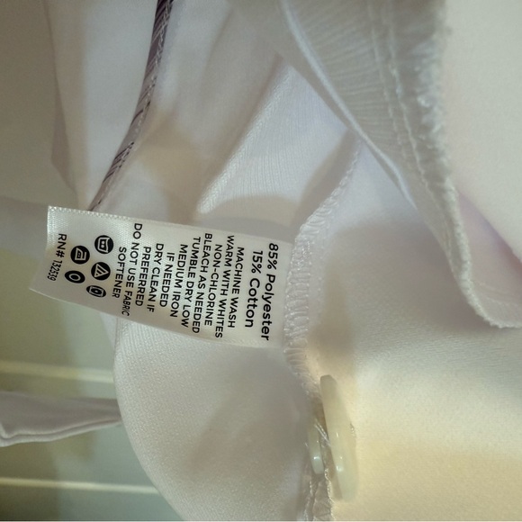 Medelita Rebecca white lab coat - Picture 4 of 4